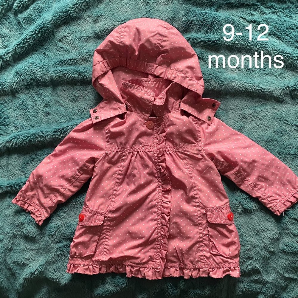 9-12M Mexx Girls Spring Jacket in Polka Dots